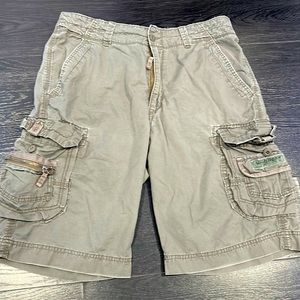 Size 32 Grey Cargo Shorts